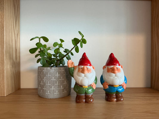 Gnomes Salt & Pepper Shakers
