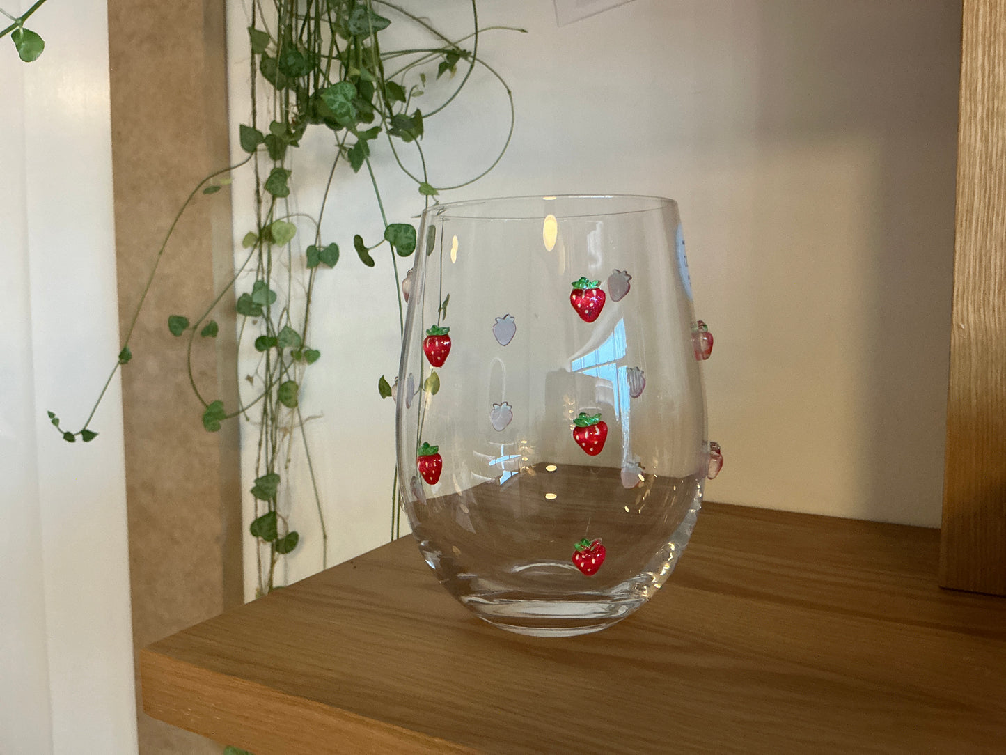 Stemless Orchard & Bow Glass Collection