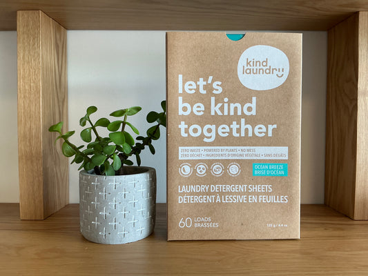 Zero Waste Laundry Detergent Sheets
