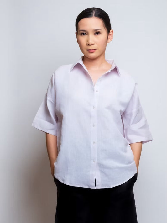 DELTA: Linen Oxford Shirt