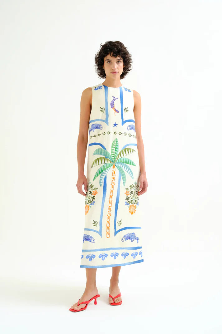 AZURE- Long Dress