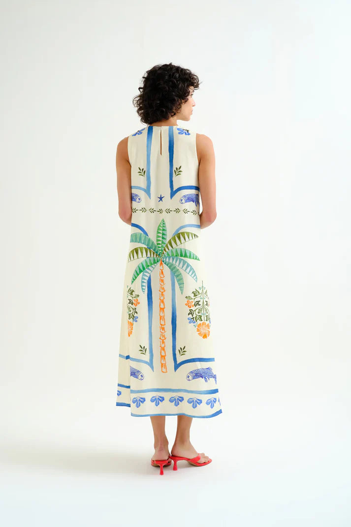 AZURE- Long Dress