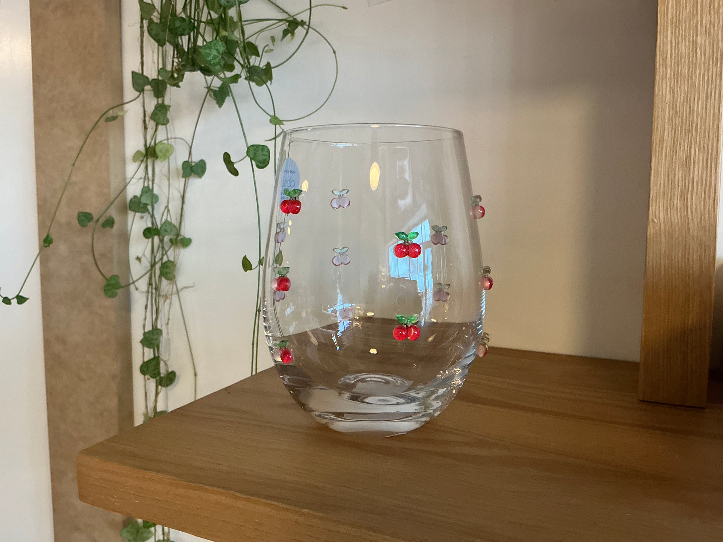 Stemless Orchard & Bow Glass Collection