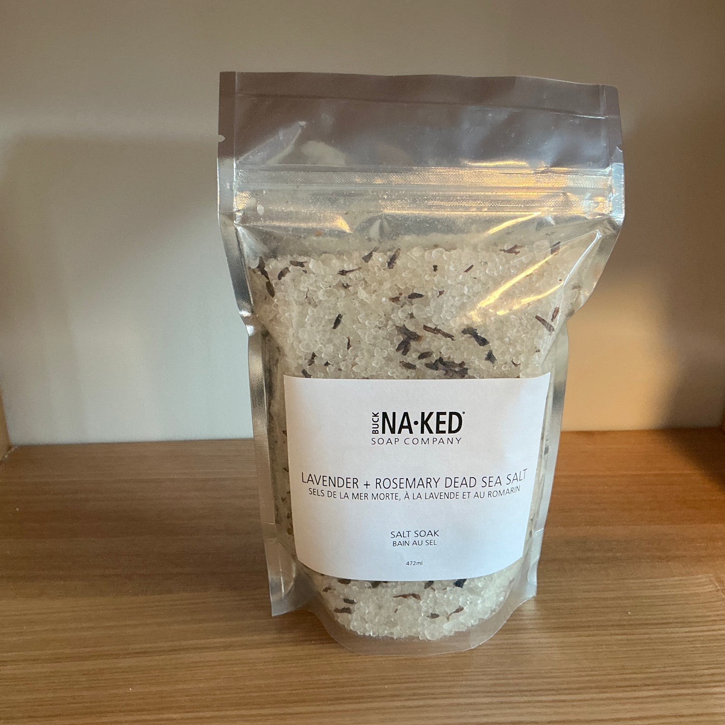 Buck Naked: Salt Scrub