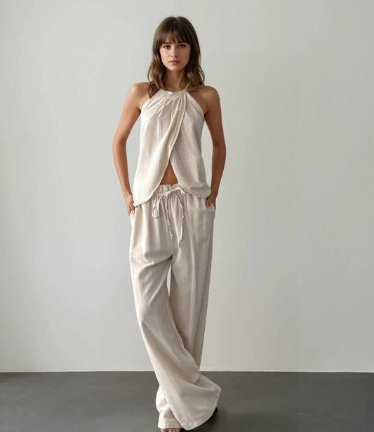 MILA: Coastal Linen Pants