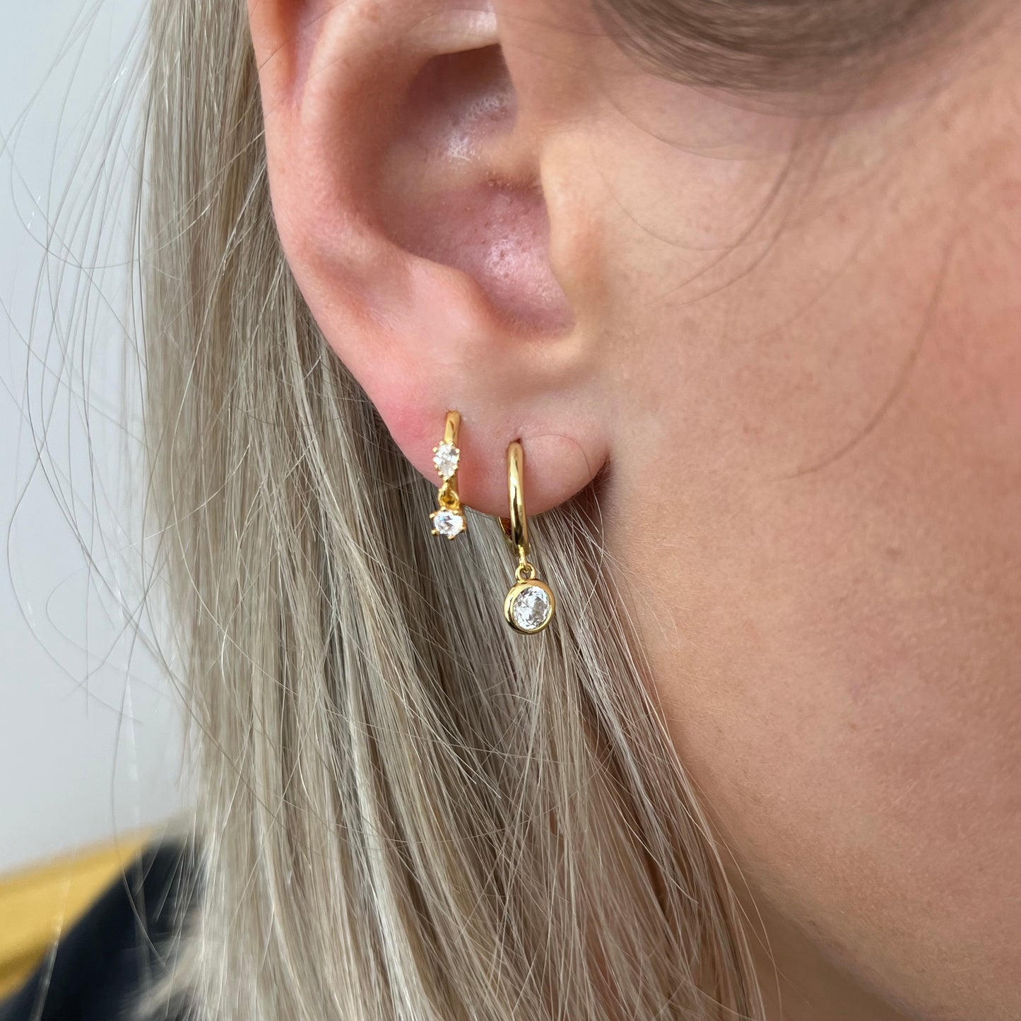 Nina Huggie Earrings