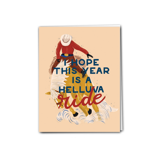 Helluva Year Birthday Card