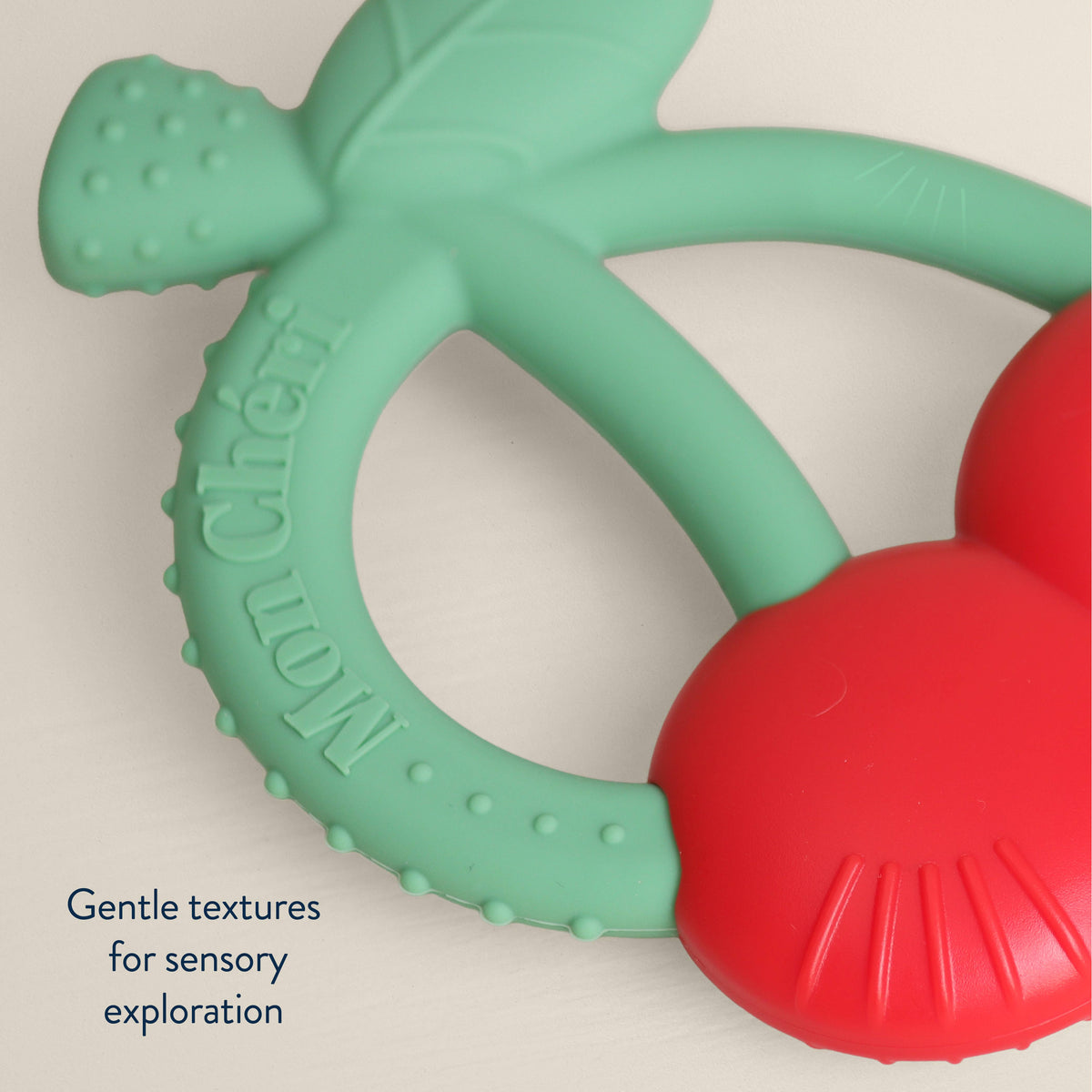Bitzy Shake™ - Silicone Cherry Teether with Rattle