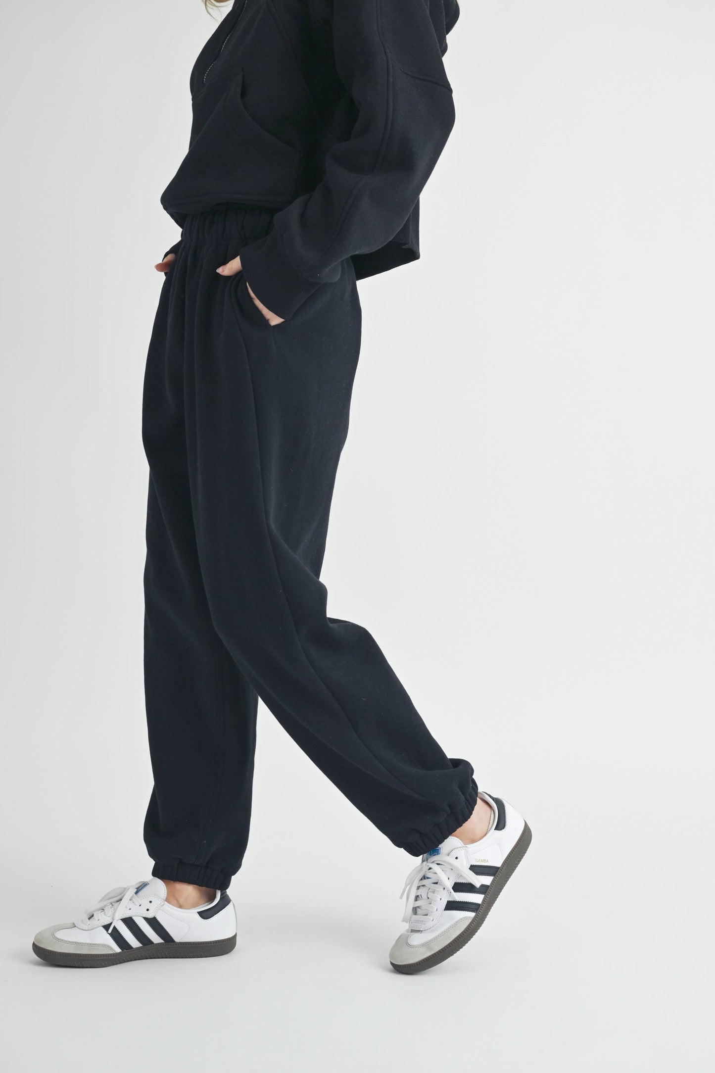 COURTNEY: Heather Grey Joggers