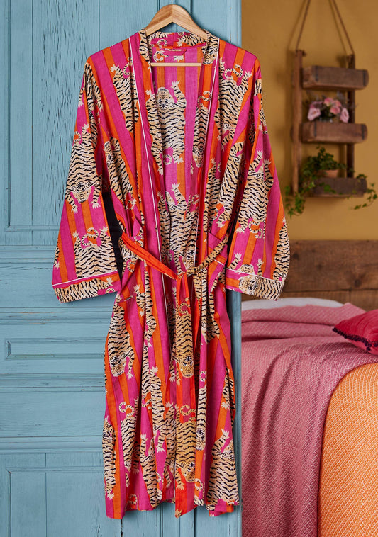 Tiger Stripe Robe