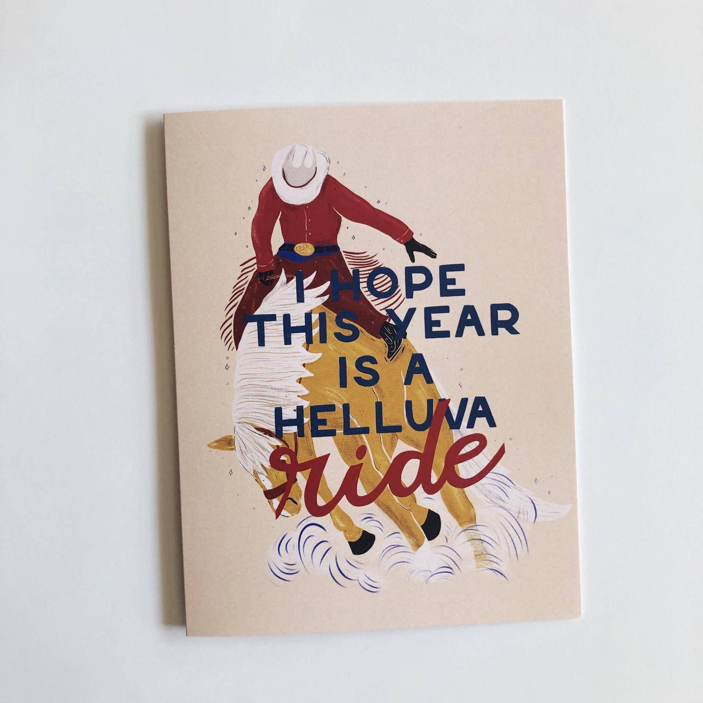 Helluva Year Birthday Card
