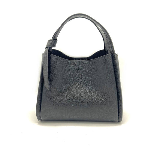 Genuine leather handbag, Made in Italy