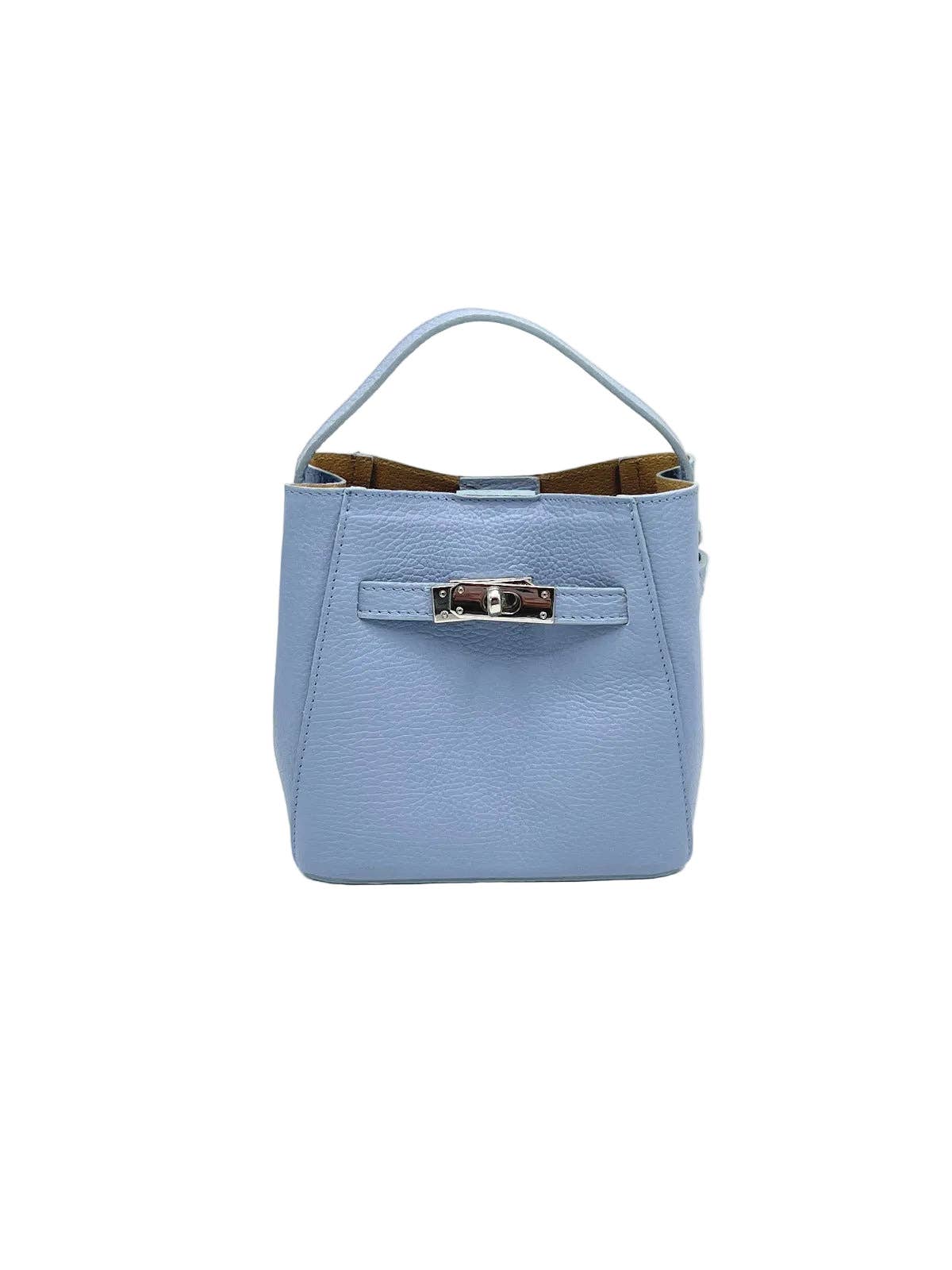 TATE: Leather Mini Shoulder Bag