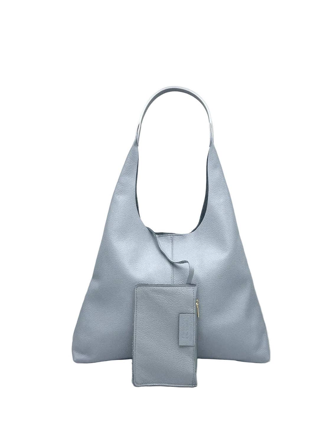 CASSANDRA: Leather Hobo Bag