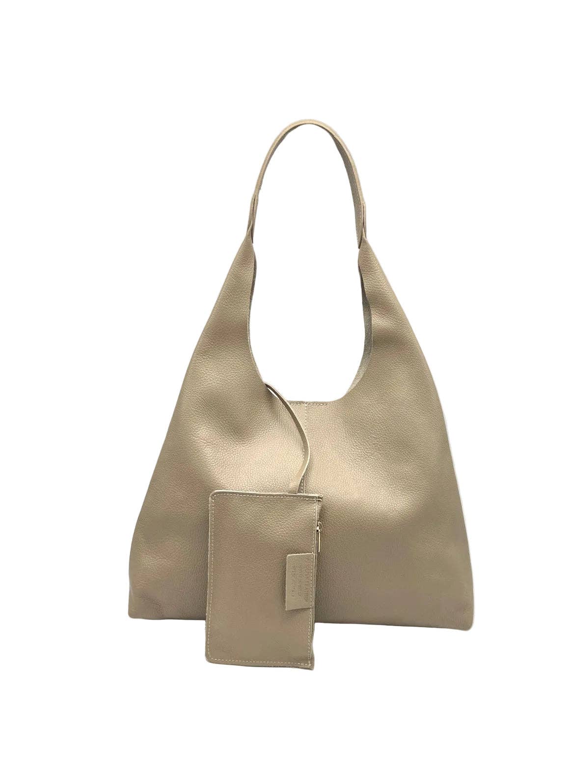 CASSANDRA: Leather Hobo Bag