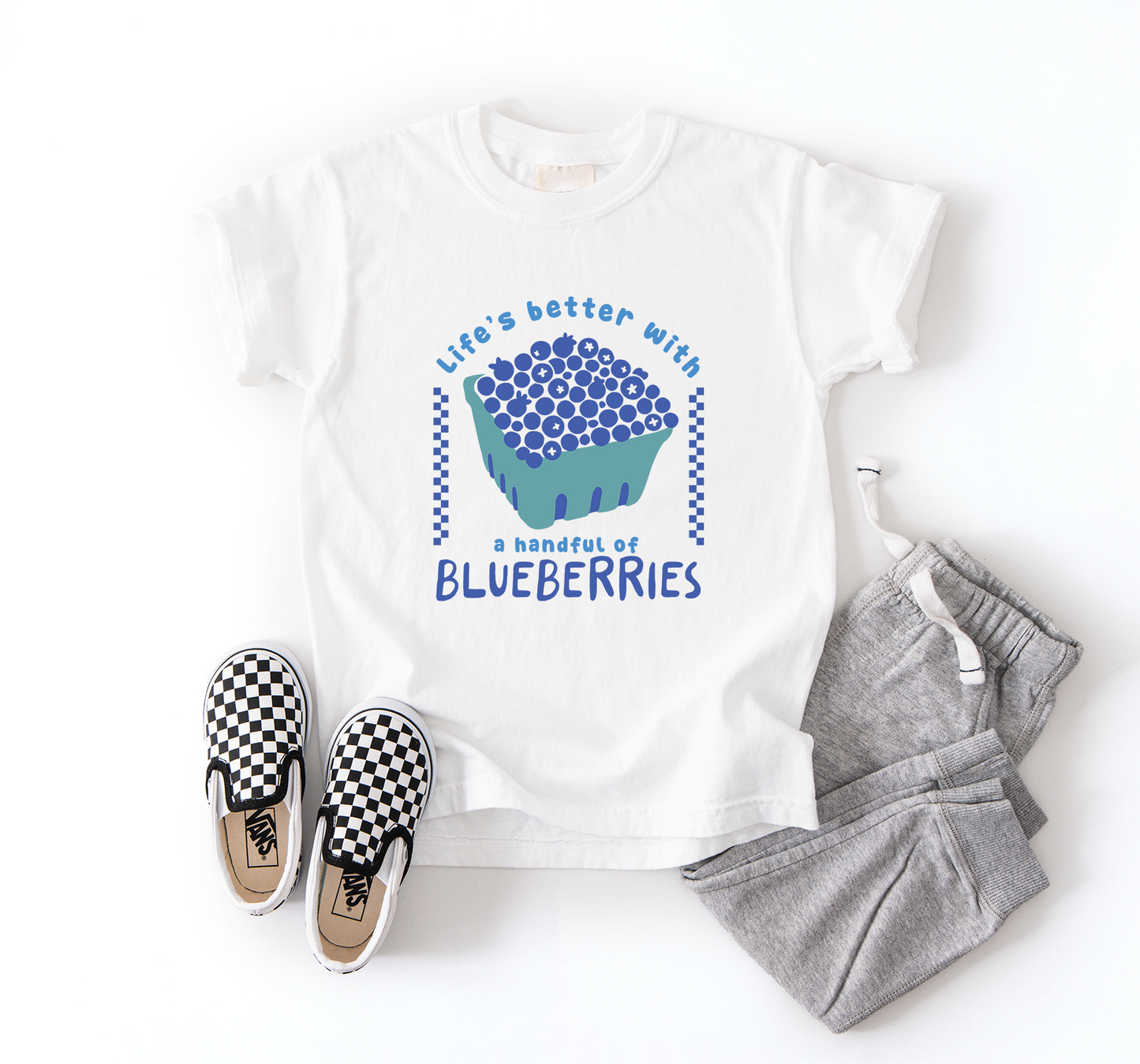 Blueberries Tee | Minis