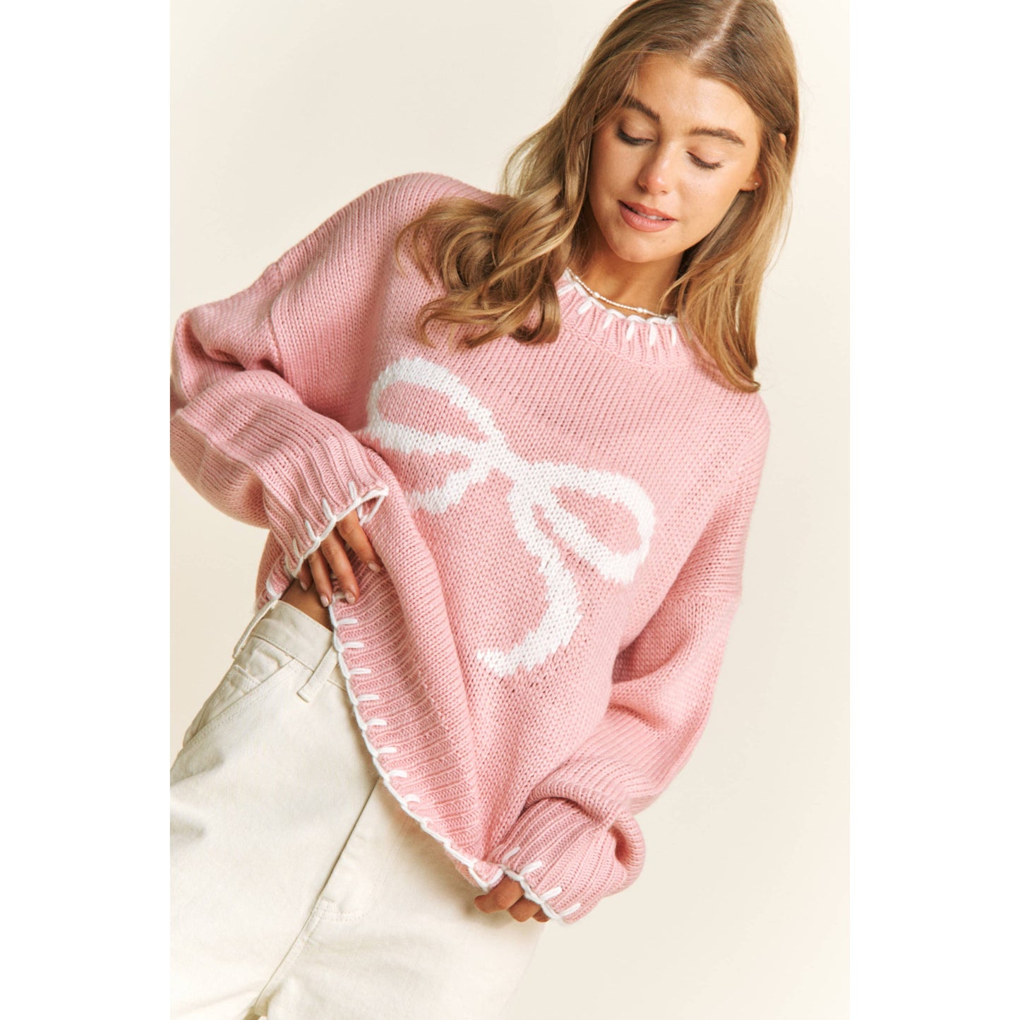 SARA: Bow Pullover