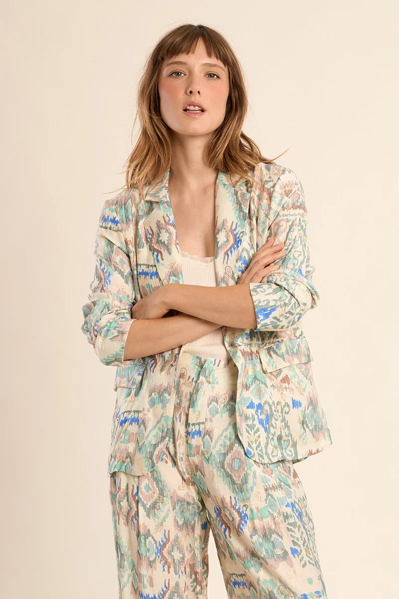 ELODY- Woven Blazer