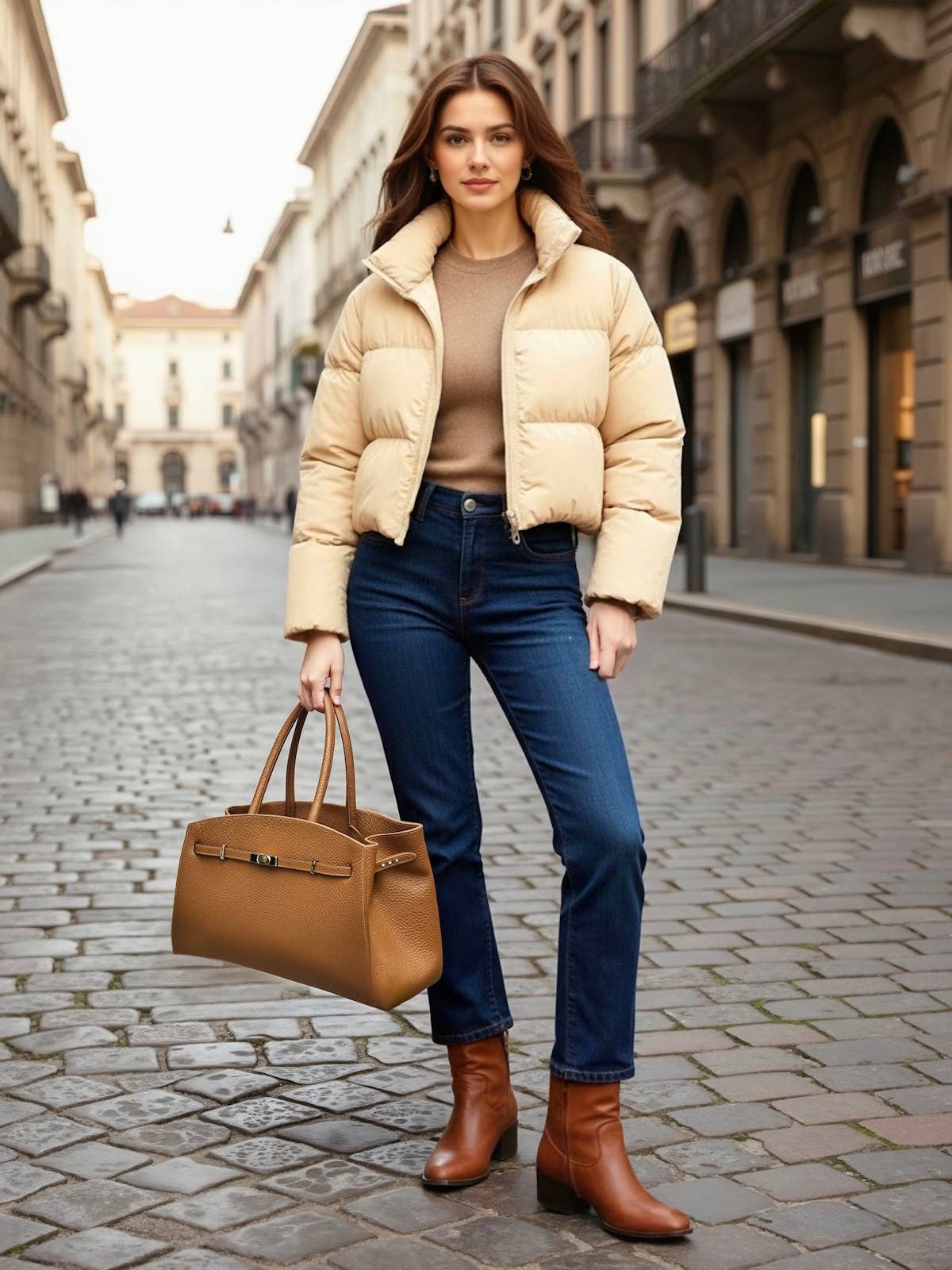 MICHELLE- XL Tote hand bag