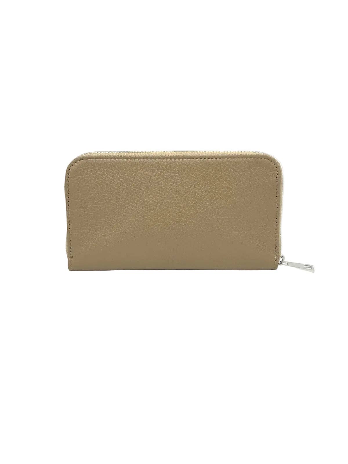 JUDY- Women’s Full-Zip Leather Wallet