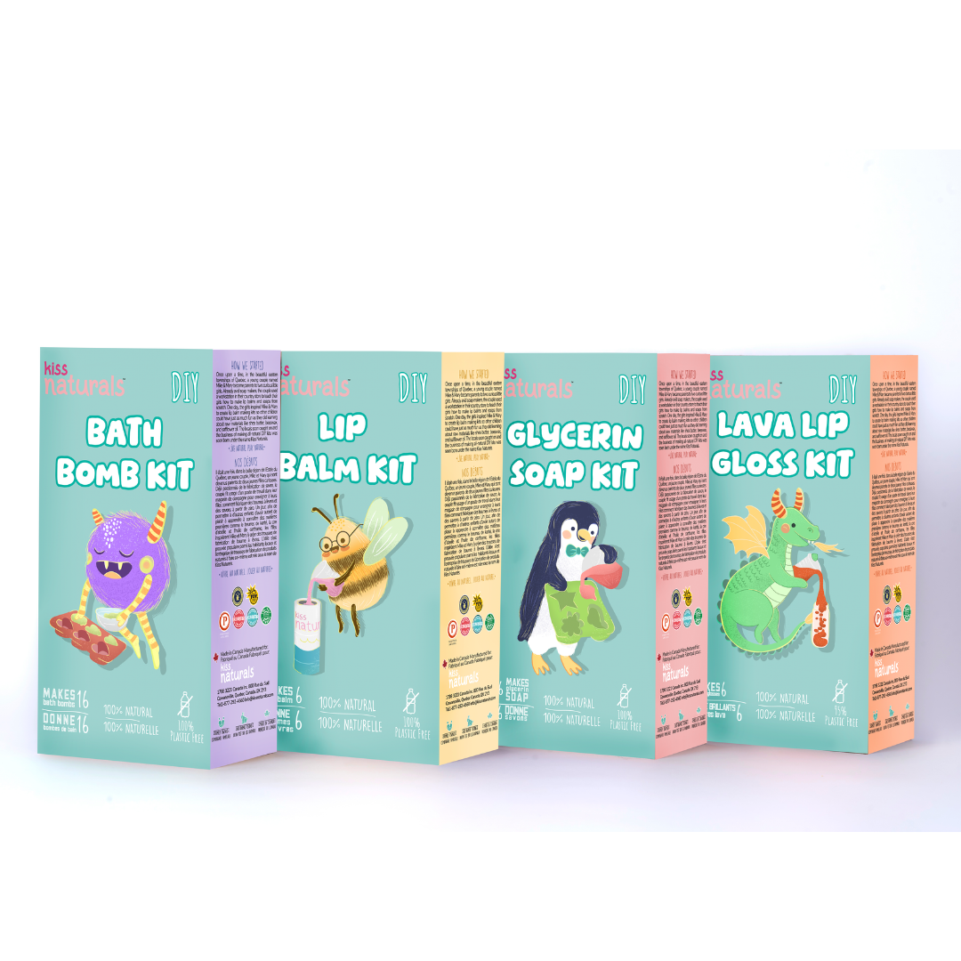 DIY Lip Balm Kit for Kids – 100% Natural