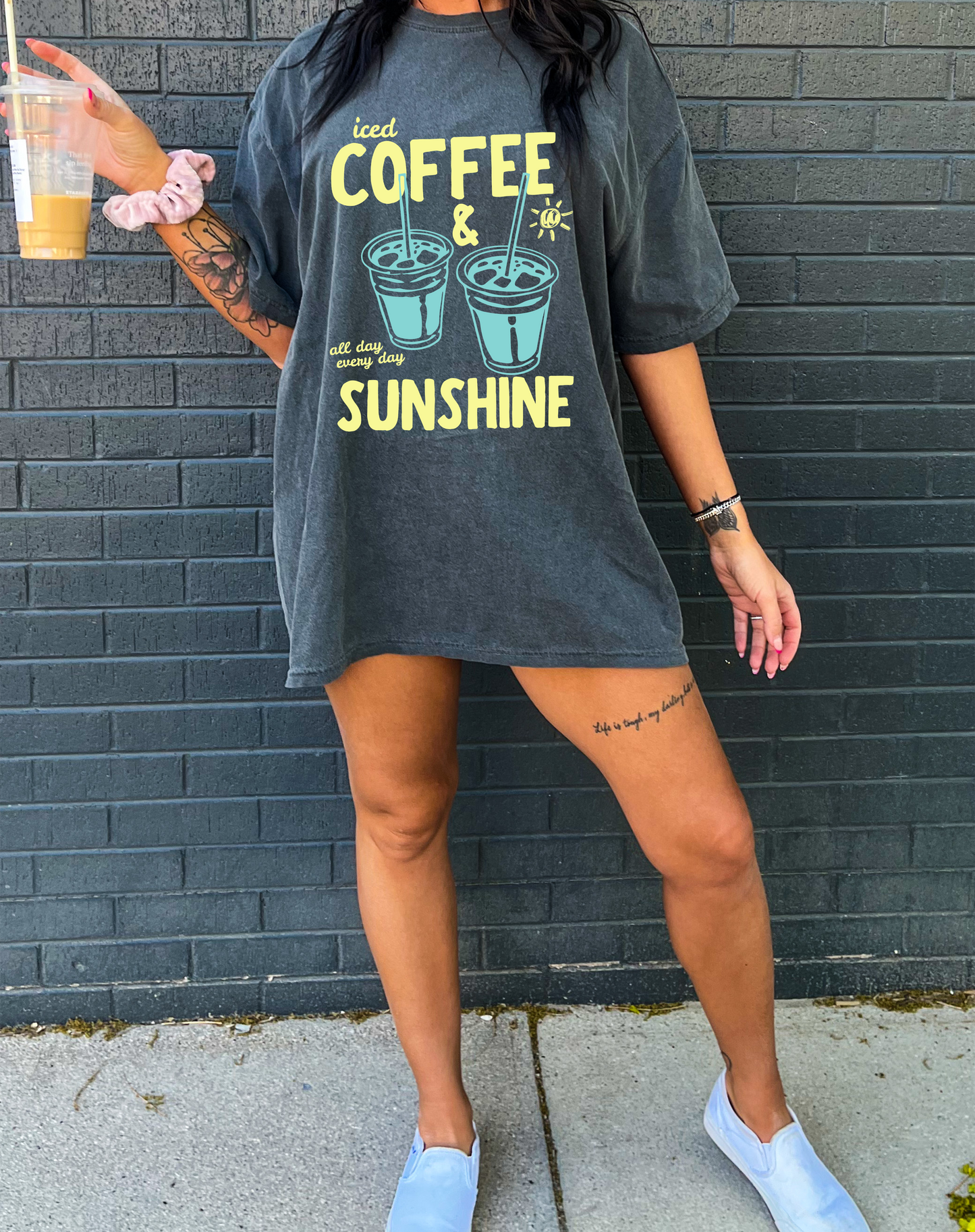 Iced Coffee & Sunshine Tee