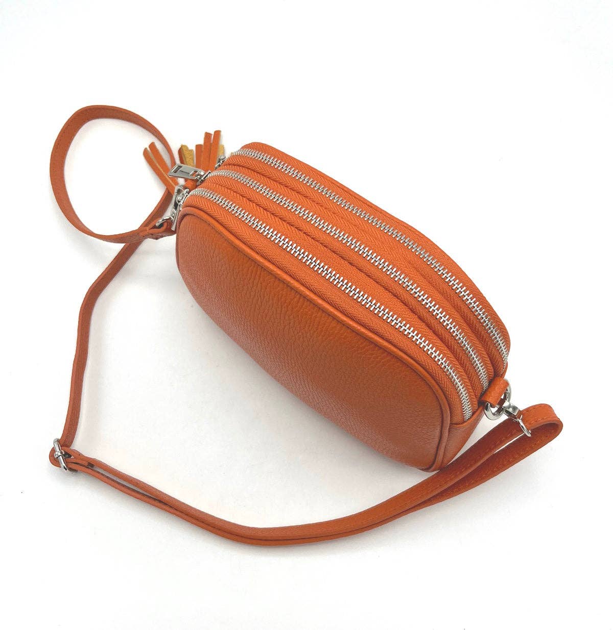 ZOEY: Leather Shoulder Bag