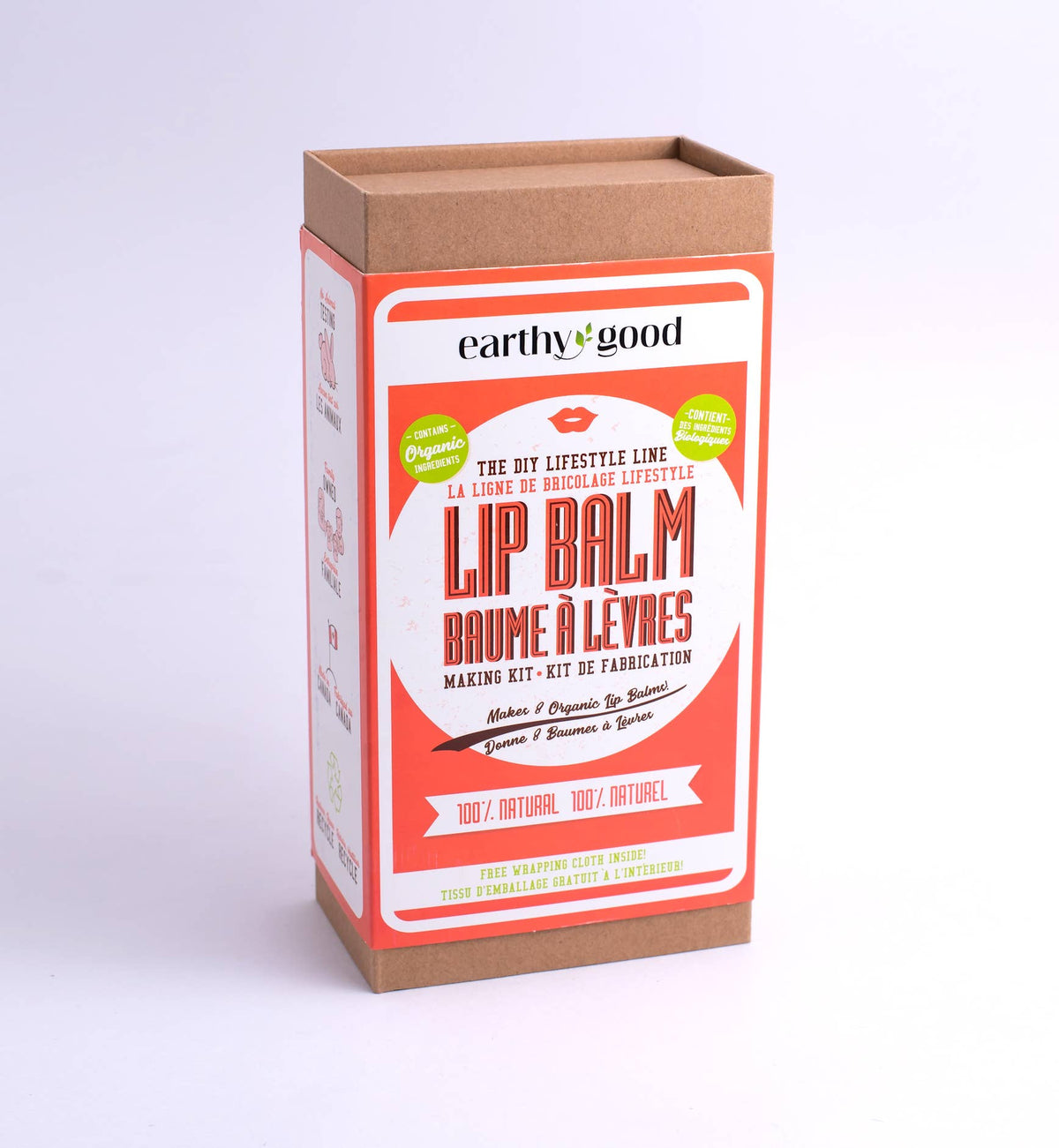 Earthy Good Organic DIY Lip Balm Kit (Adults)