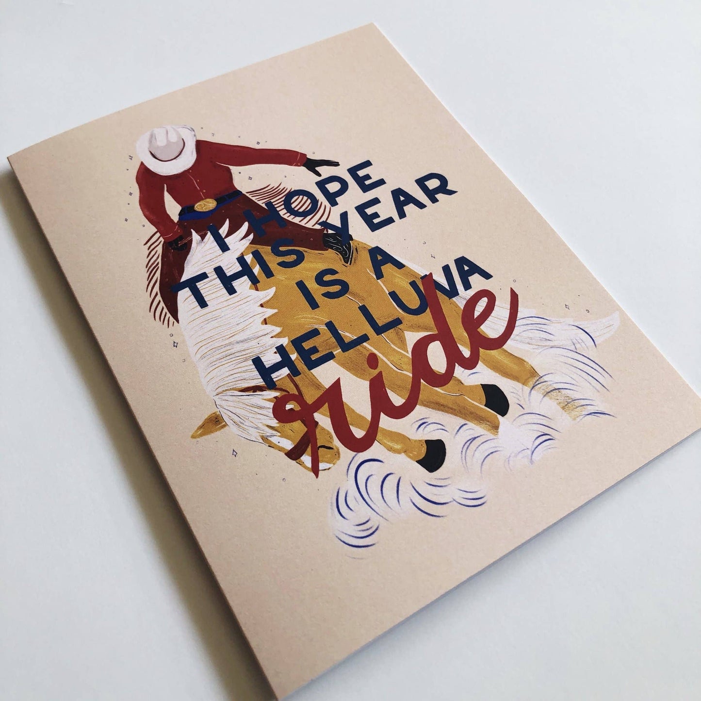 Helluva Year Birthday Card