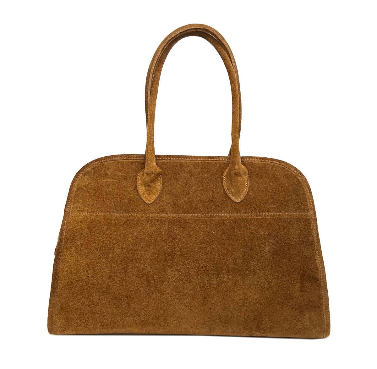JOSEPHINE- Suede leather travel bag