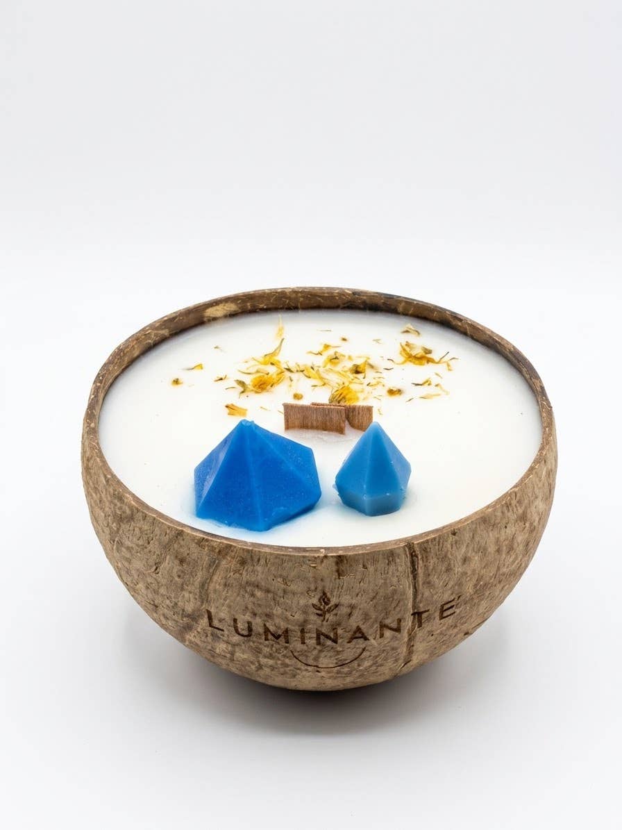 Coconut Candle-Grows intoplant-Clean Linen