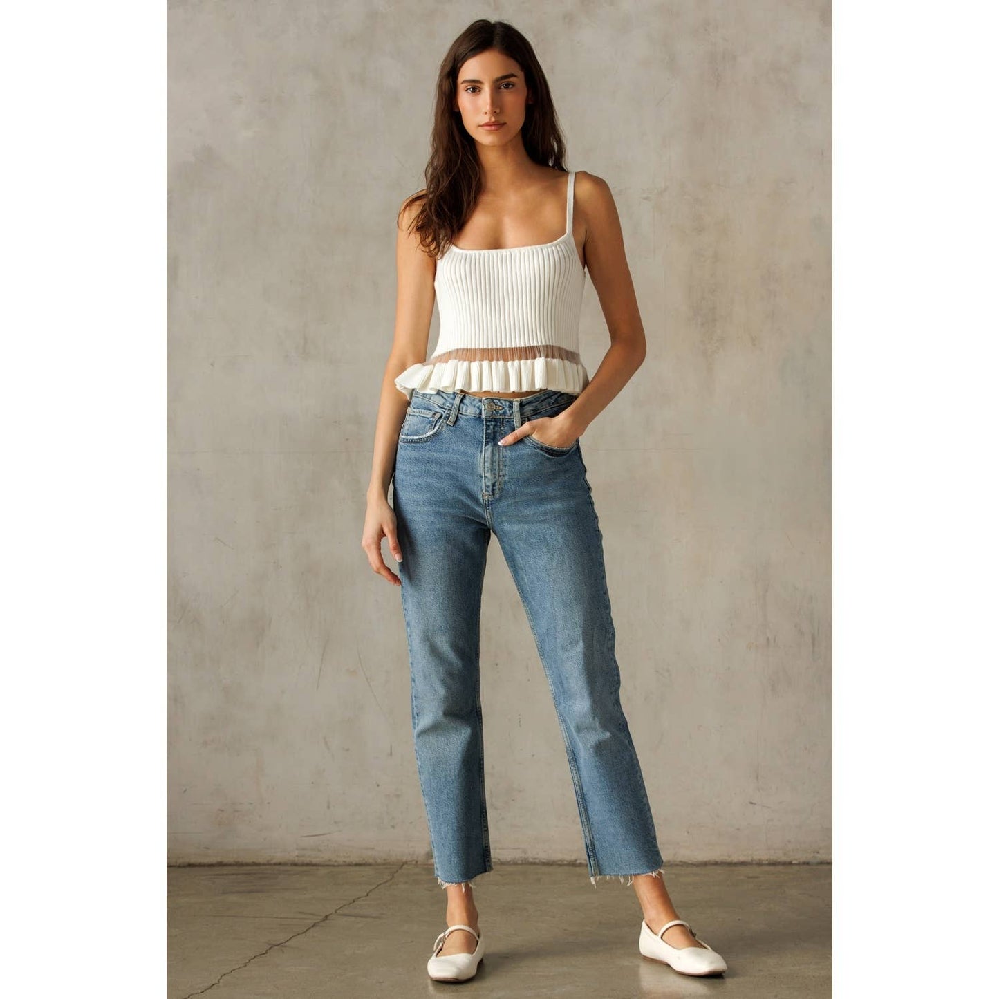 IVY:  Ribbed Tank