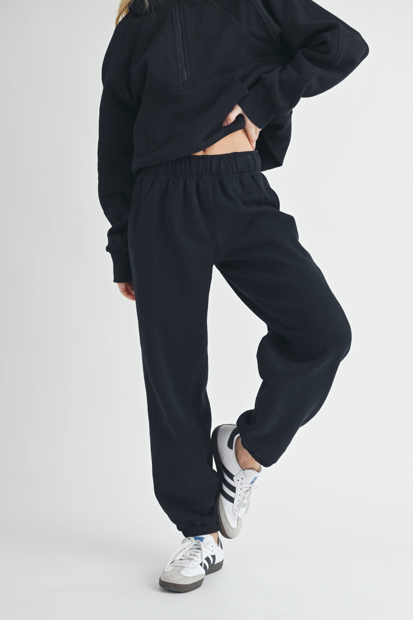 COURTNEY: Heather Grey Joggers