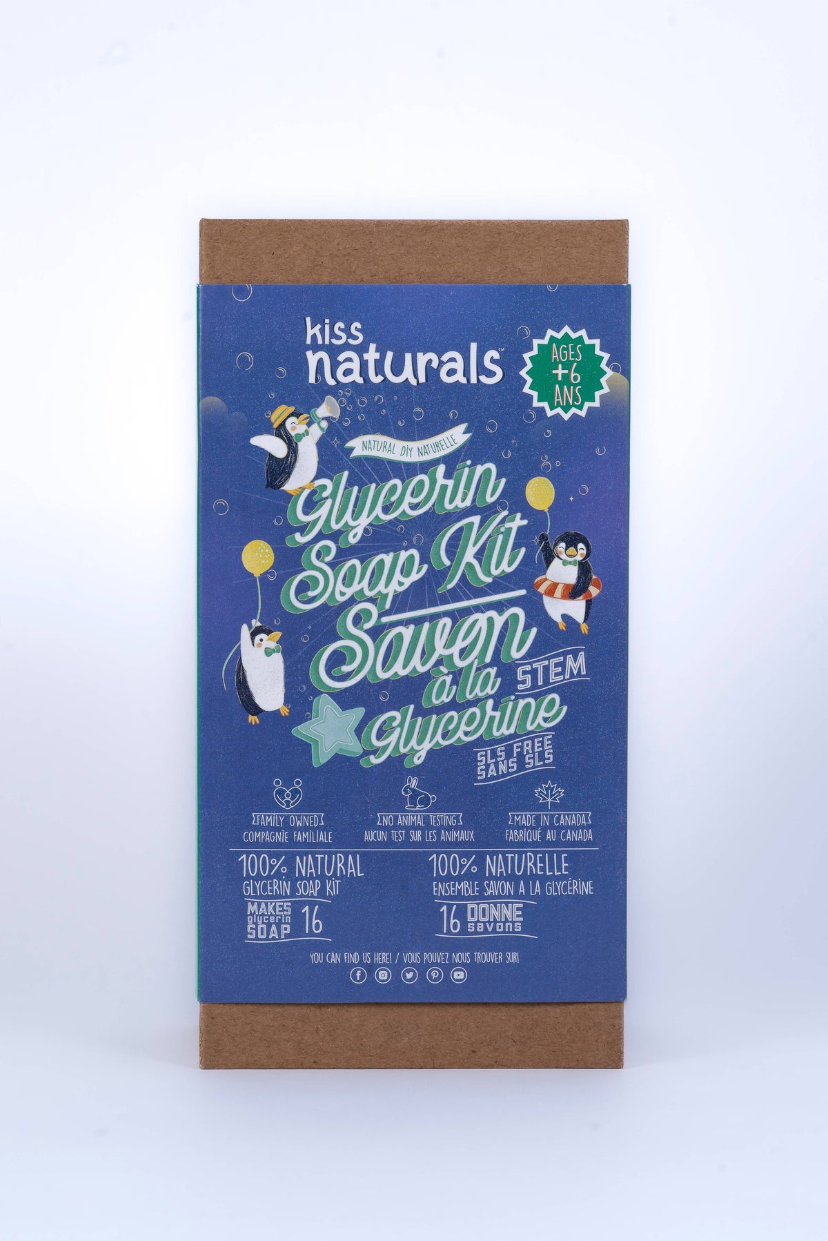 Kiss Naturals DIY Glycerin Soap Kit