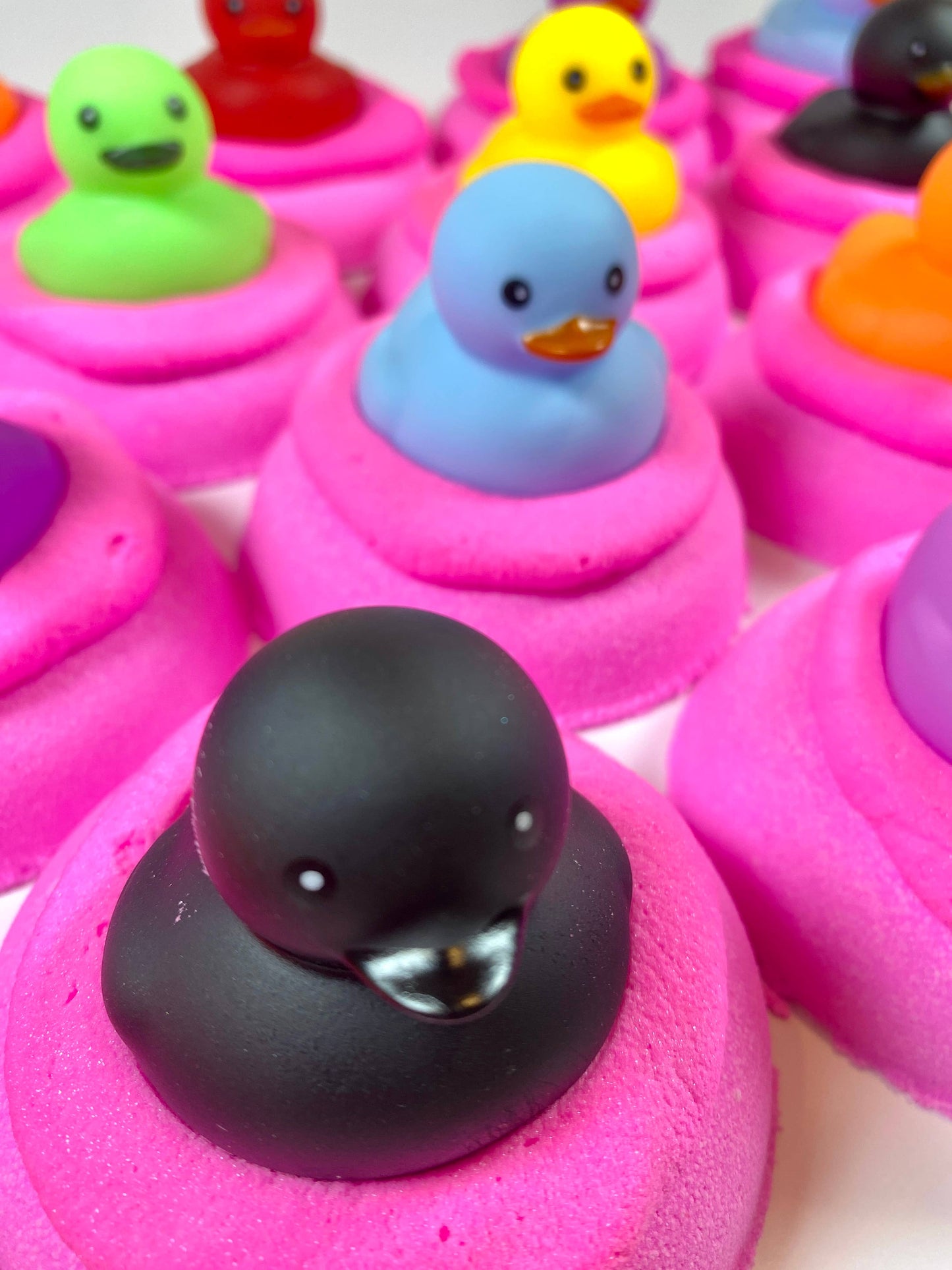 Duckie on Donut Bath Bomb- Pink