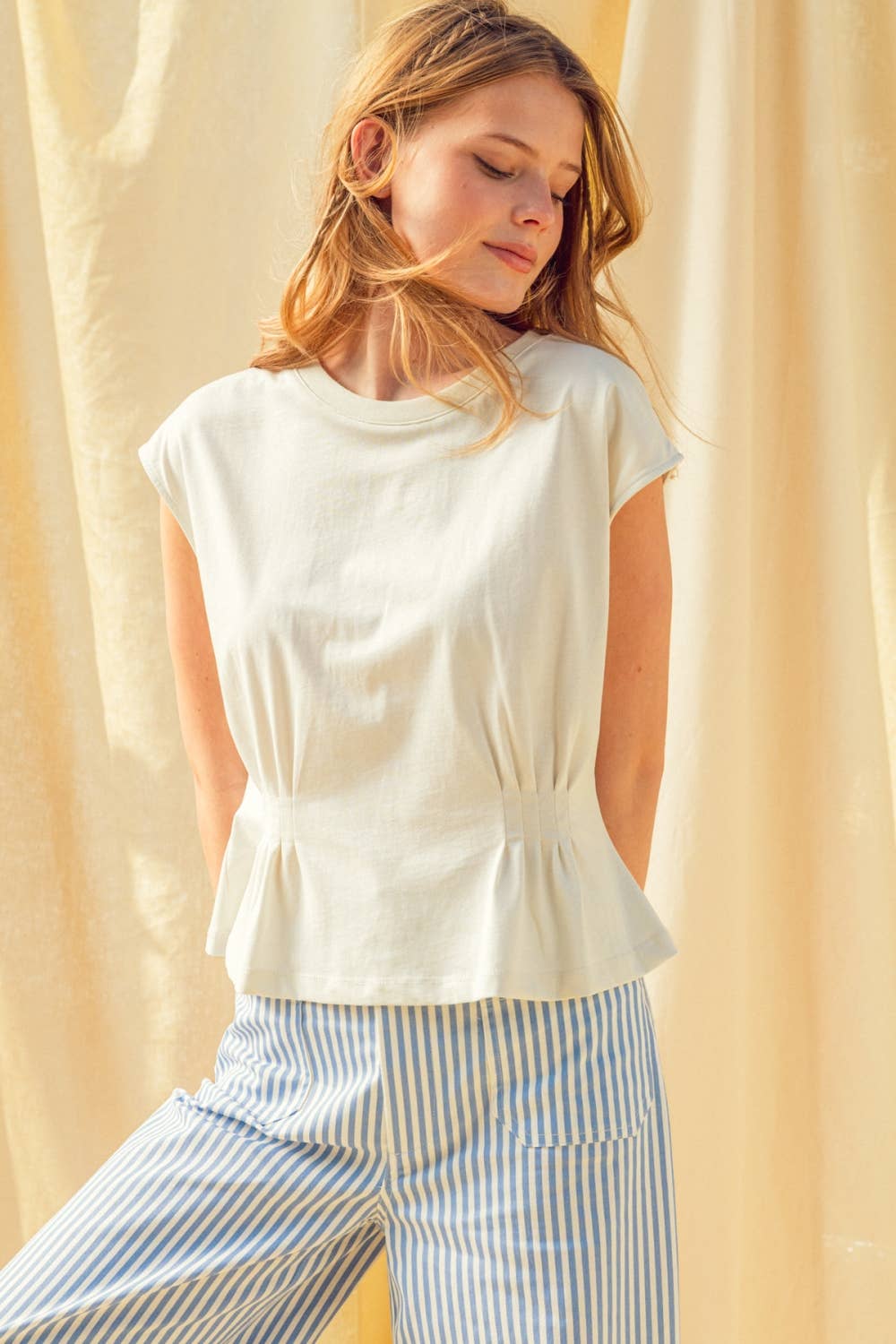 JODIE- Detailed Waist Top