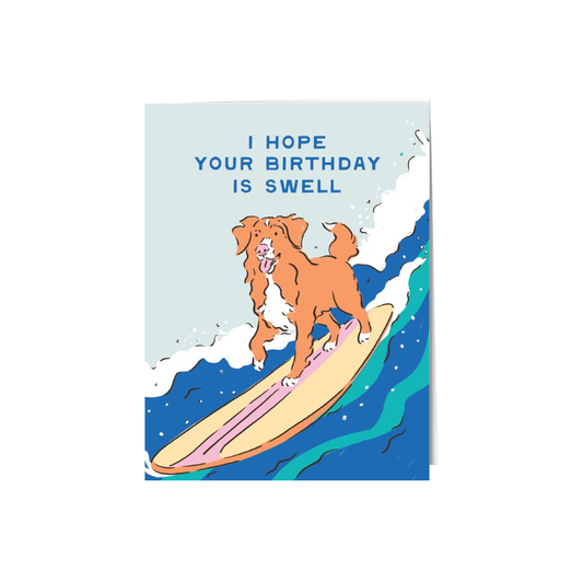 Swell Birthday Card