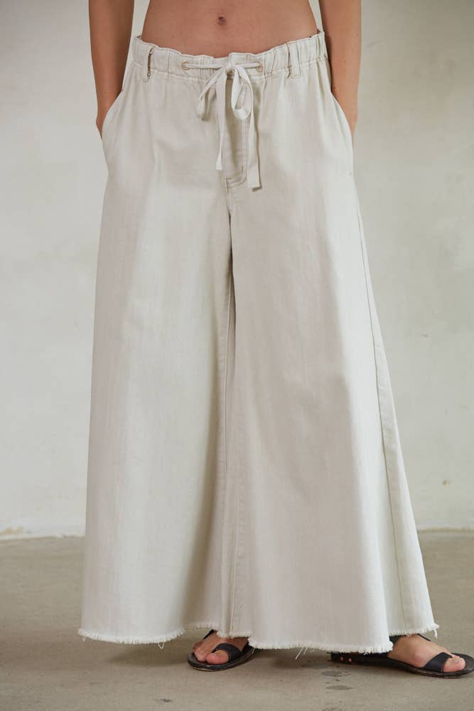 JILLIAN: Cotton Wide Leg