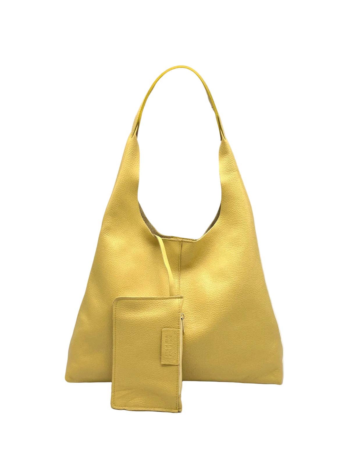 CASSANDRA: Leather Hobo Bag