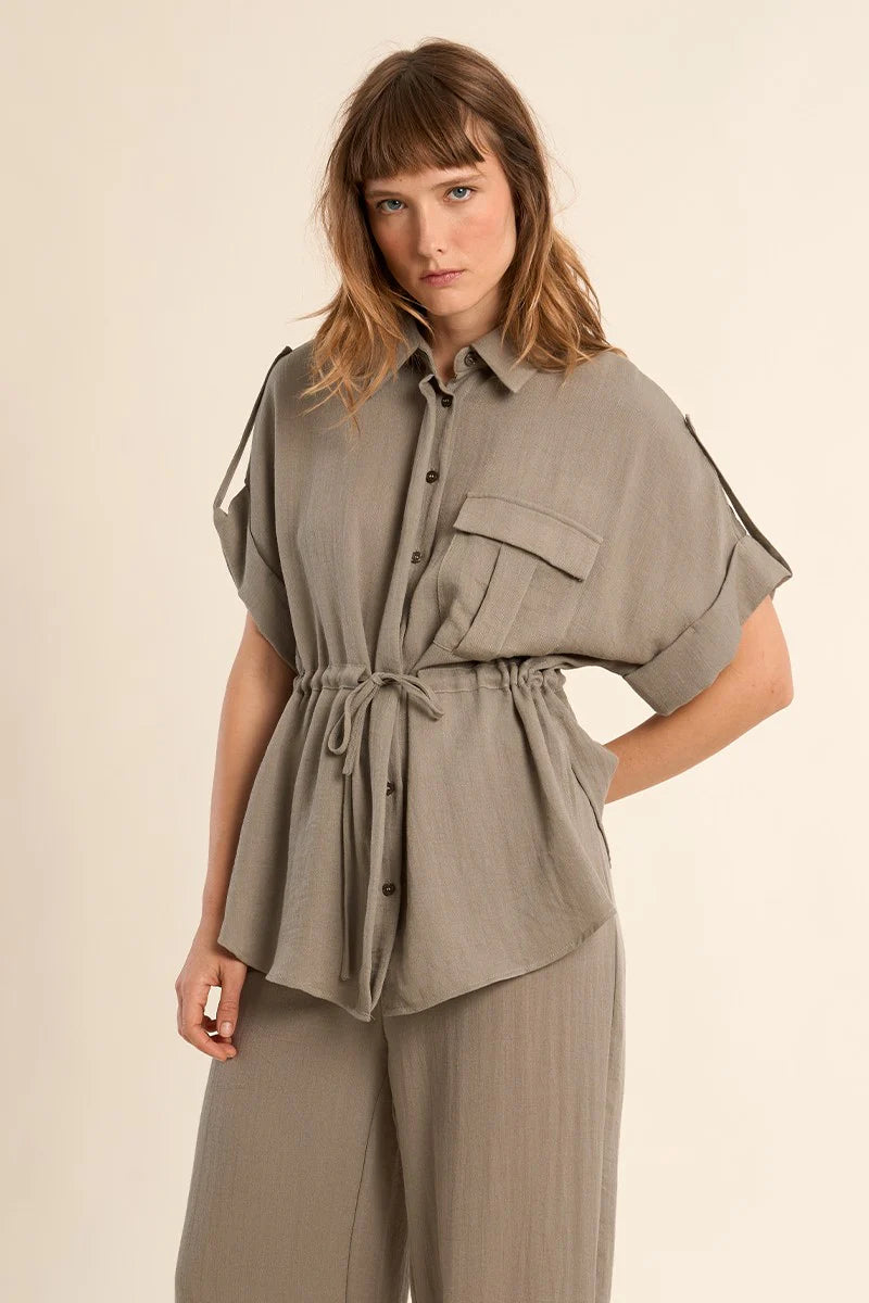 OLIVIA- Woven Shirt