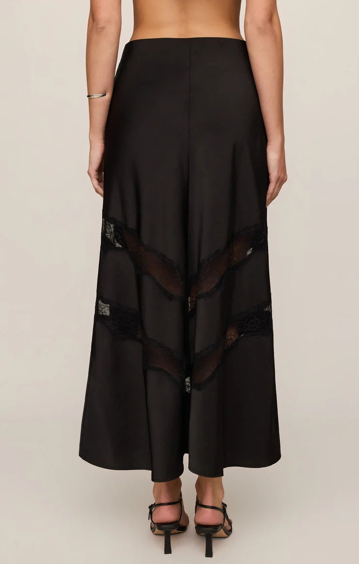 KORI- Lace Inset Skirt