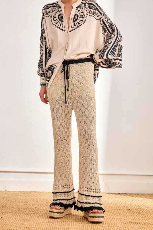 KENSINGTON- Knit Trouser