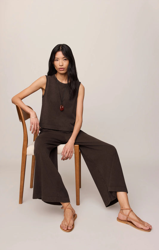 SCOUT- Jersey Crop Flare Pant
