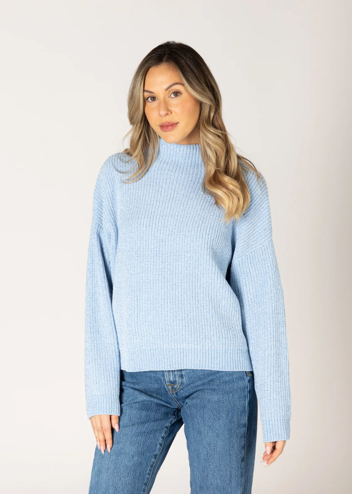 IRENE- Mock Neck Sweater