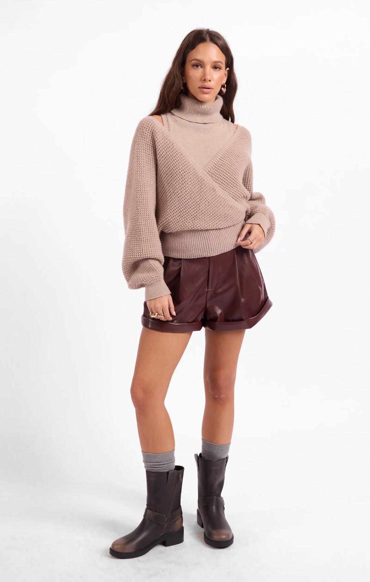 TEAGAN- Two Piece Sweater