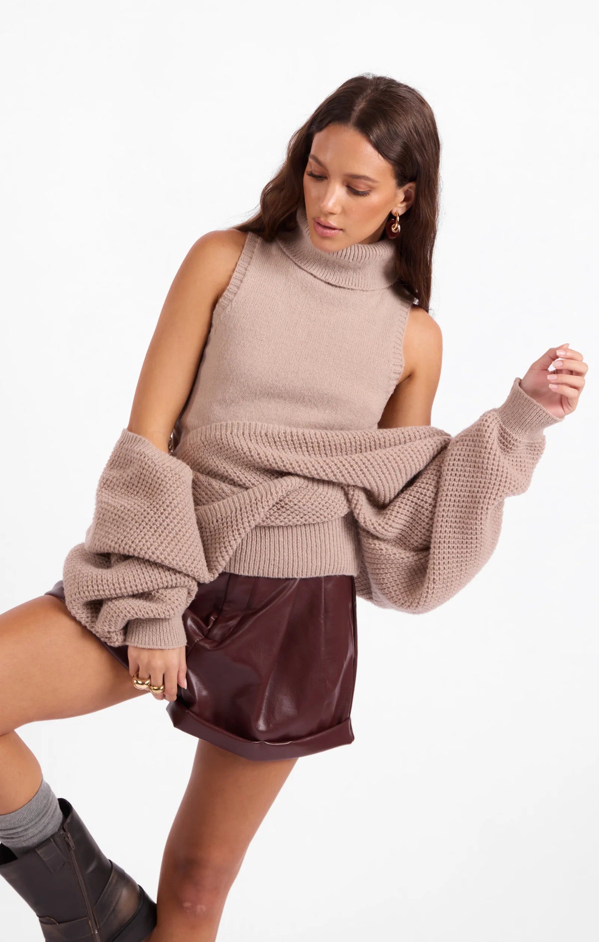 TEAGAN- Two Piece Sweater