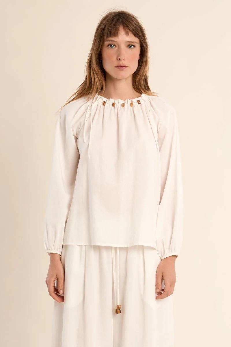 SELENA: Beaded Blouse